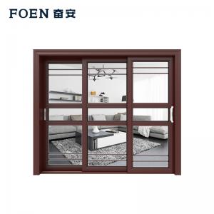 باب منزلق من الألومنيوم