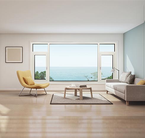 نظام نوافذ الألومنيوم