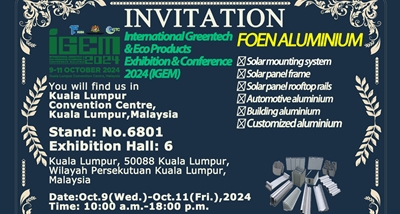 انطلق في رحلة مستدامة مع GreenTech ماليزيا 2024